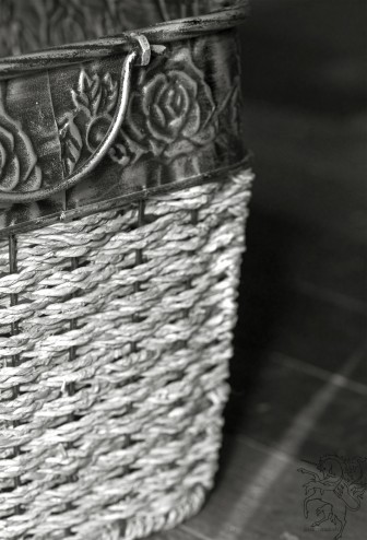 Metallic Black & White